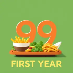 primeiro ano da 99Food