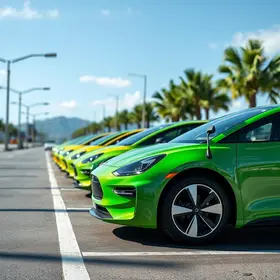 carros elétricos e híbridos
